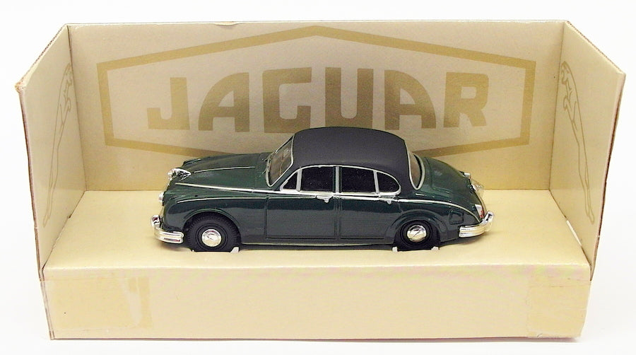 Corgi 1/43 Scale Model Car CC01801 - Jaguar Mk2 - Green/Black
