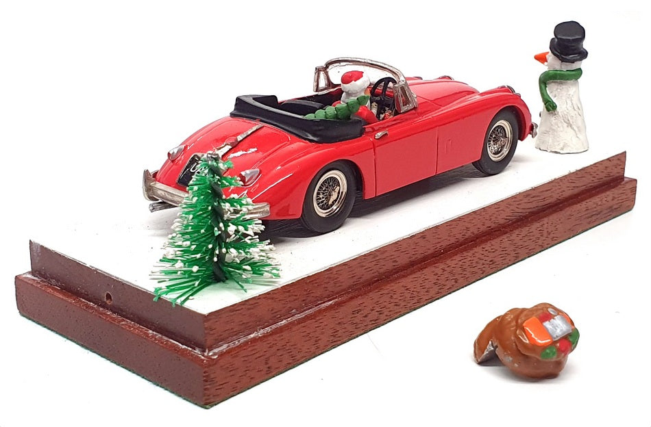 RAE Models 1/43 Scale GS009-F - Jaguar XK150 DHC Santa Claus - Red