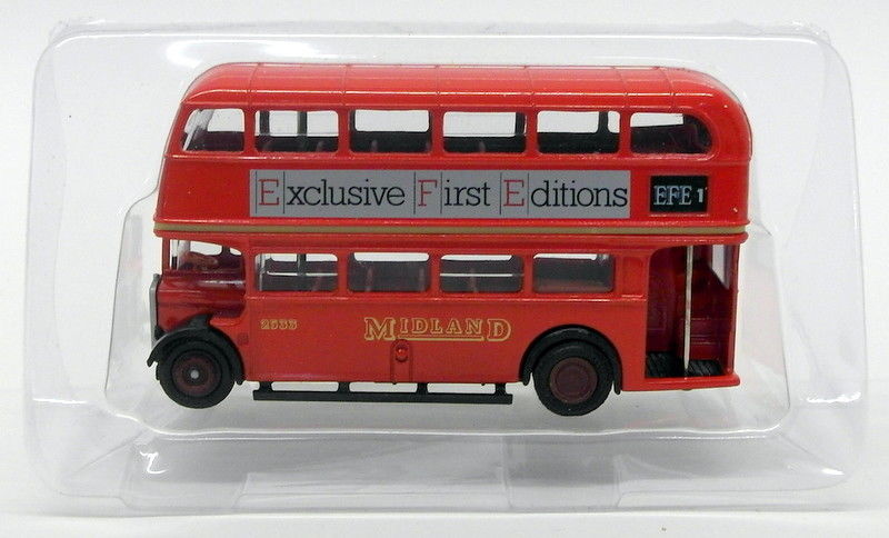 EFE 1/76 Scale Bus C101007B - AEC Regent Double Decker - EFE Midland