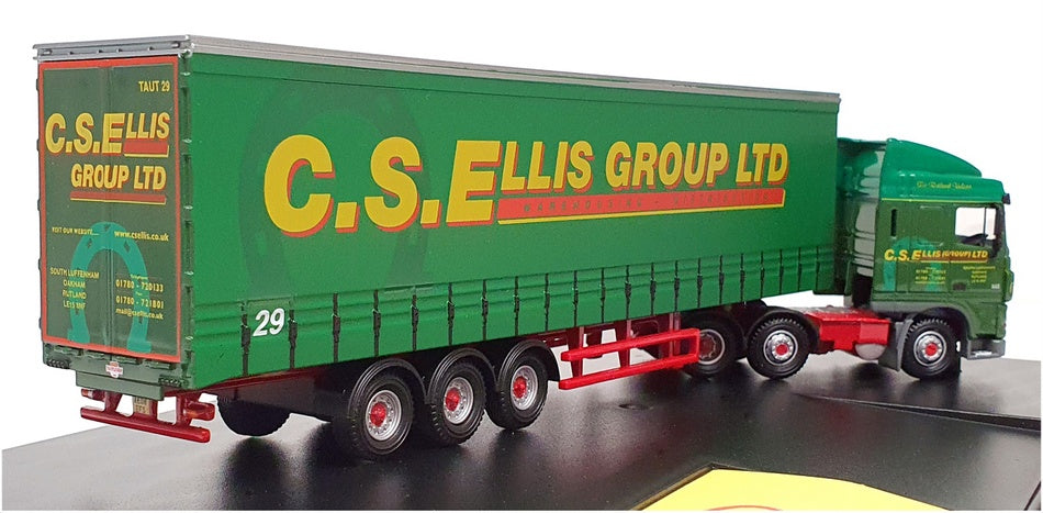 Oxford Diecast 1/76 Scale DAF10CS - DAF 105 Truck C.S. Ellis - Green