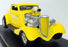 Ertl 1/18 Scale Diecast  32891 1934 Ford Street Rod Yellow John Force Series