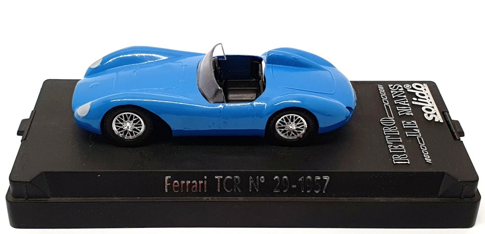 Solido 1/43 Scale Model Car 7160 - Ferrari TCR #29 1957 - Blue