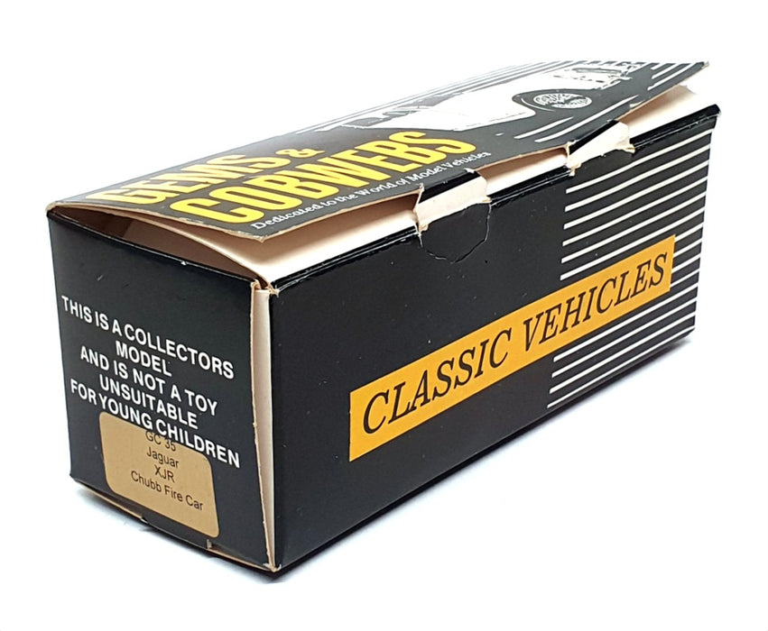 Gems & Cobwebs 1/43 Scale GC35 - Jaguar XJR Chubb Fire Car - Red