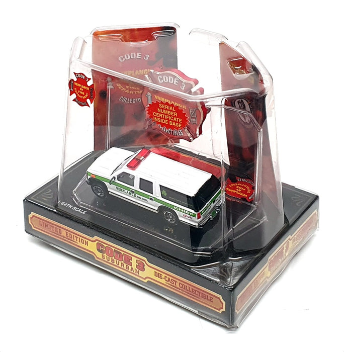 Code 3 1/64 Scale 12409 - Verplanck NY Police Chief GMC Suburban - White