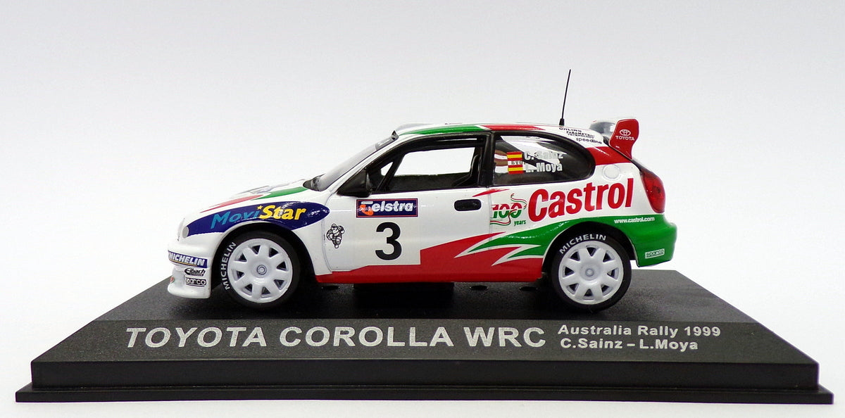 Altaya 1/43 Scale AL121219A - Toyota Corolla WRC - Australia Rally 1999