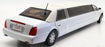 Sunstar 1/18 Scale Model Car 4232 - 2004 Cadillac Deville Limousine - White