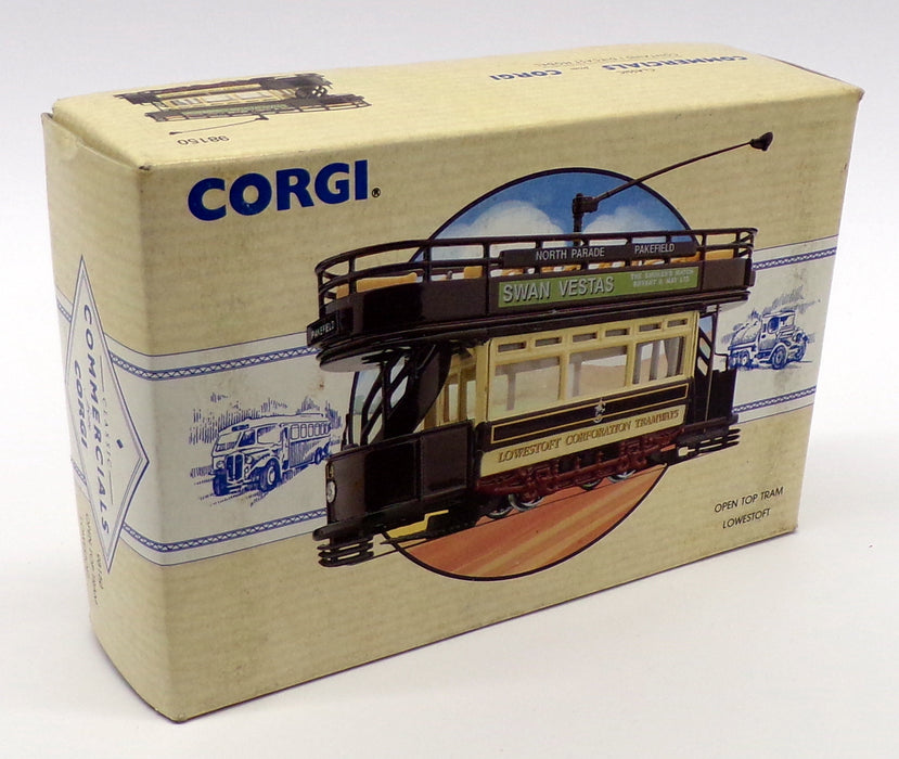 Corgi 1/76 Scale Diecast 98150 - Open Top Tram Car - Lowestoft