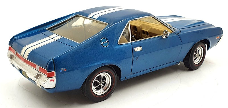 ERTL 1/18 Scale DC1822S - 1968/69 AMC AMX - Blue With Case
