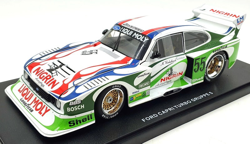 1:43 MINICHAMPS 430818555: FORD CAPRI GR.5 N°55 NIGRIN 1981 1:43 MINICHAMPS 430818555: FORD CAPRI GR.5 N°55 NIGRIN 1981