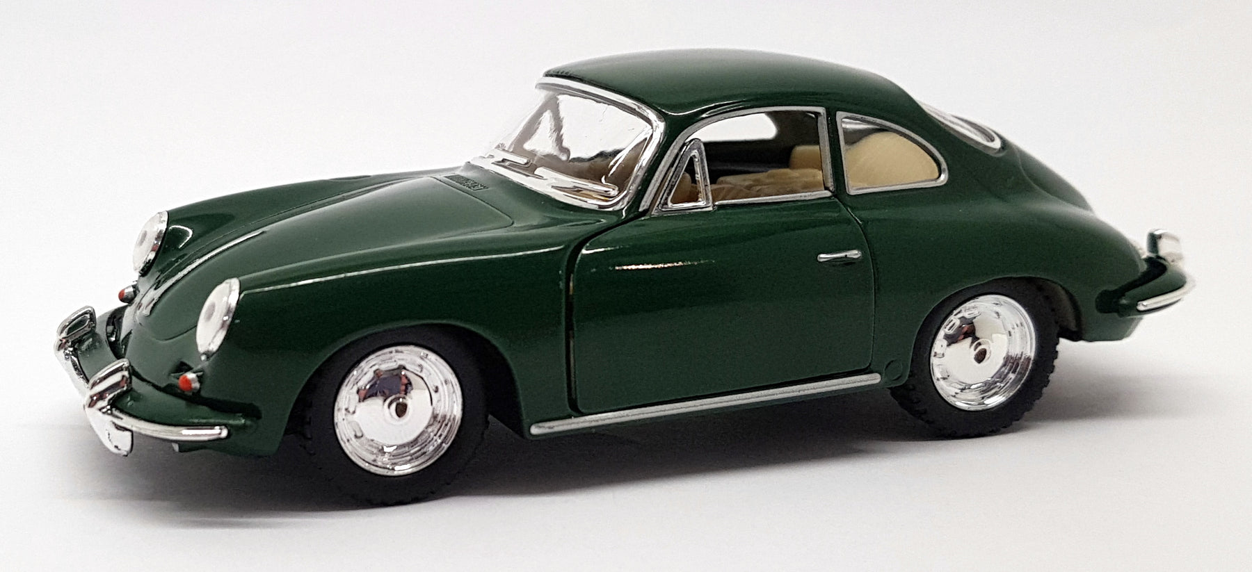 Porsche 356B Carrera 2 - Green - Kinsmart Pull Back & Go Car