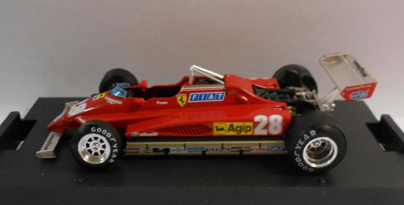 Brumm 1/43 Scale Metal Model - R268 FERRARI 126C2 G.P SAN MARINO 1982 PERONI