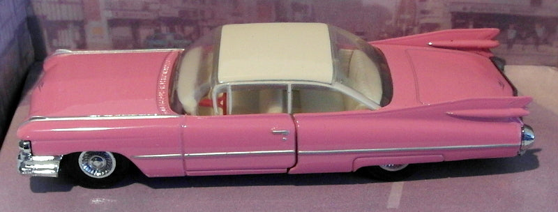 Dinky 1/43 Scale DY7B - 1959 Cadillac Coupe De Ville - Pink