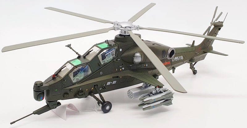 AF1 Models 1/38 Scale Model Helicopter AF10077 - WZ10 Chinese Armed Helicopter