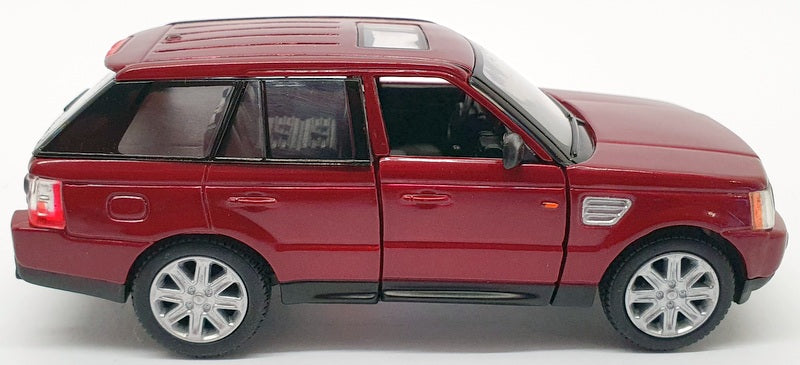 Kinsmart 1/38 Scale KT5321D - Range Rover Sport Back and Go - Burgundy