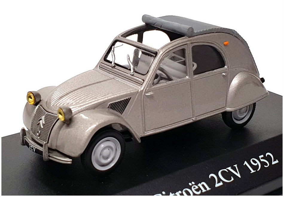 Atlas Editions 1/43 Scale Diecast 2 891 016 - 1952 Citroen 2CV - Grey
