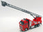 Kandy Toys 20cm Long TY4196 - Fire Engine Pull Back And Go - Red