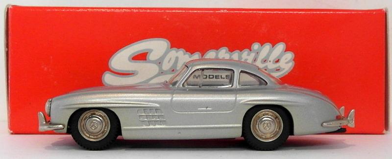 Somerville Models 1/43 Scale 105 - Mercedes Benz 300SL - Silver
