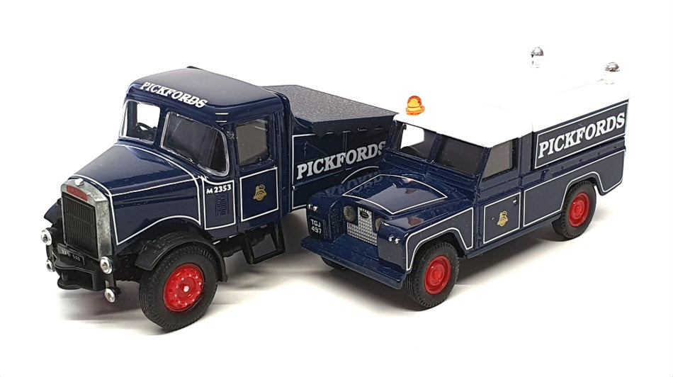 Corgi 1/50 Scale 16601 - Scammell Highwayman Ballast & Land Rover Set Pickfords