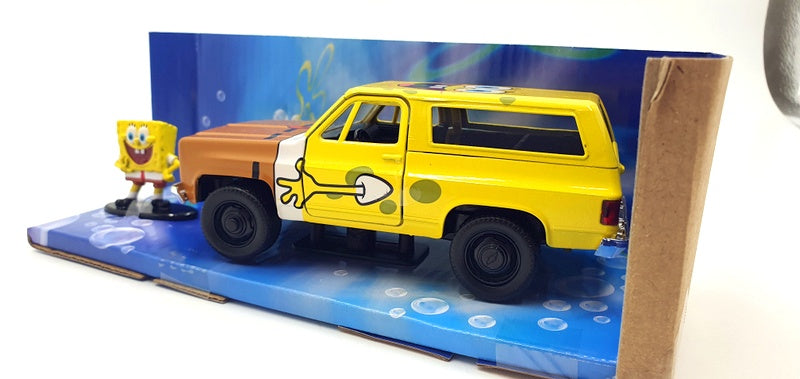 Jada 1/32 Scale Diecast 31798  - Spongebob Squarepants & 1980 Chevy K5 Blazer