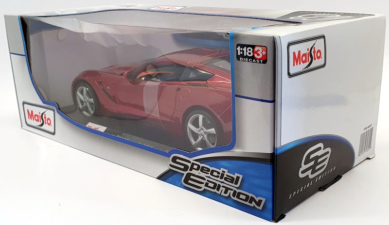 Maisto 1/18 Scale 46629 - 2014 Chevrolet Stringray - Burgundy