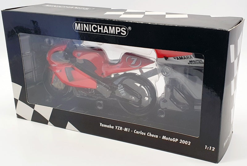 Minichamps 1/12 Scale 122 026307 - Yamaha YZR-M1 Yamaha Team C.Checa