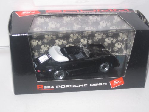 Brumm 1/43 Scale Metal Model - R224 PORSCHE 356C
