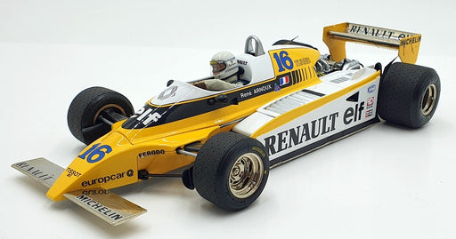 Exoto 1/18 Scale diecast 97093 - Renault RE-20 Turbo R.Arnoux Signed #16
