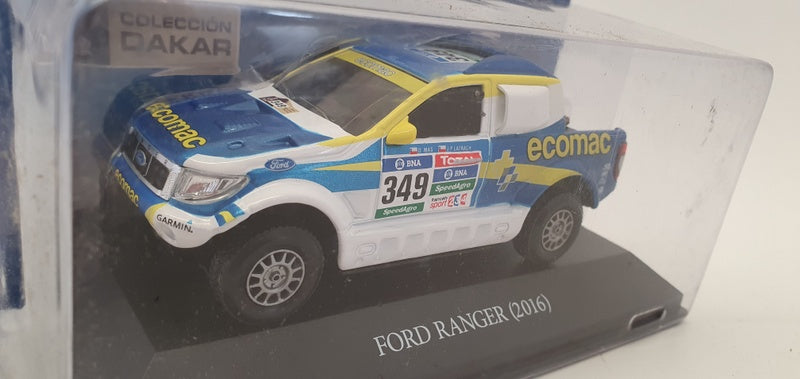 Luppa 1/43 Scale Diecast 1679 - 2016 Ford Ranger  - White/Blue