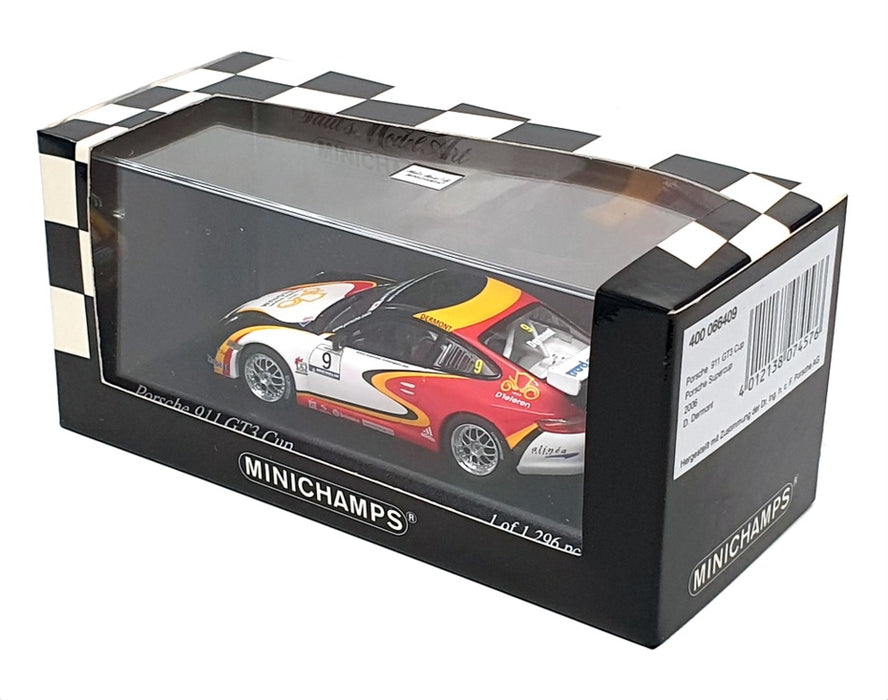 Minichamps 1/43 Scale 400 066409 - Porsche 911 GT3 Cup #9 Porsche Supercup 2006