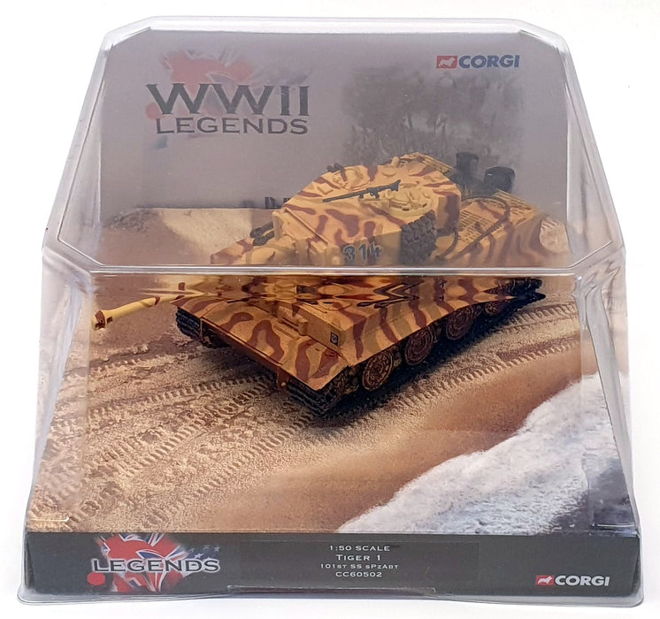 Corgi 1/50 Scale Diecast CC60502 - Tiger 1 Tank 101st SS Spzabt