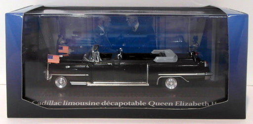 Atlas Editions 1/43 Scale 2696 606 - Cadillac Limousine Queen Elizabeth II Black