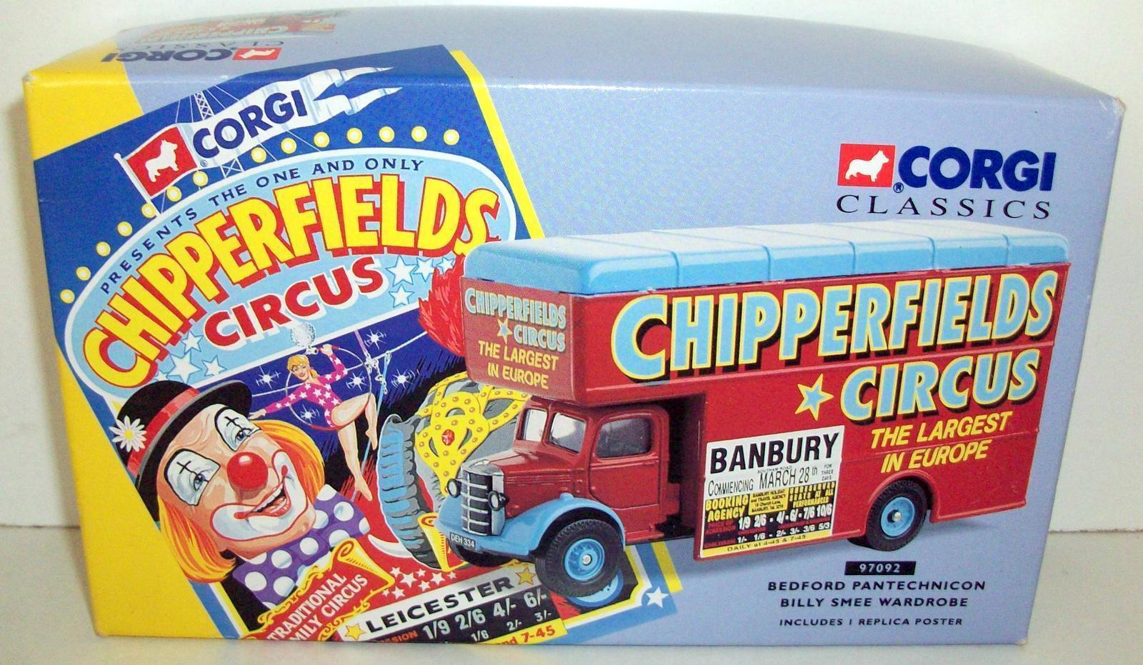 Le Bedford et sa semi bétaillère Chipperfields Circus de Corgi Toys incomplet Le Bedford et sa semi bétaillère Chipperfields Circus de Corgi Toys incomplet