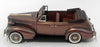 Brooklin 1/43 Scale PC02 - 1937 Pontiac Deluxe 6 4Dr Convertible Sedan - Brown
