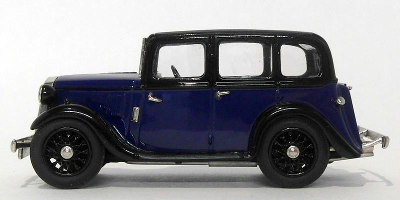 Kenna Models 1/43 Scale KM13 - Wolseley 9 - Dark Blue/Black