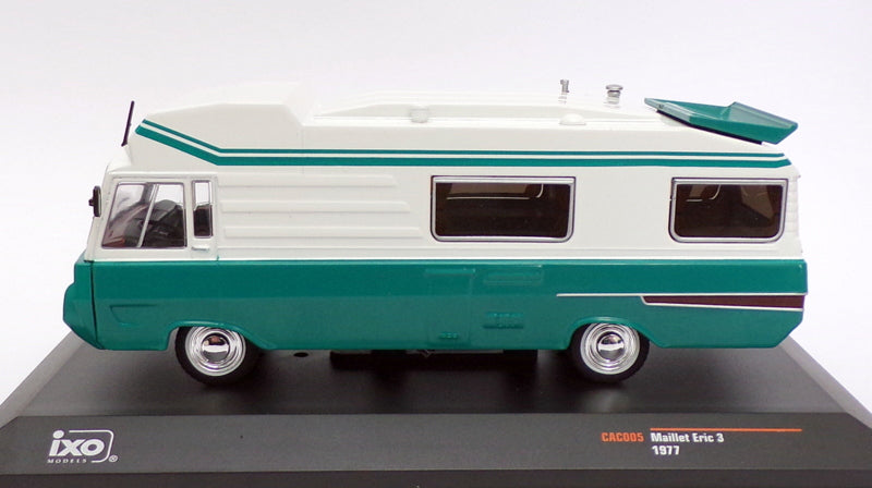 Ixo 1/43 Scale CAC005 - 1977 Maillet Eric 3 Camper - Green/White
