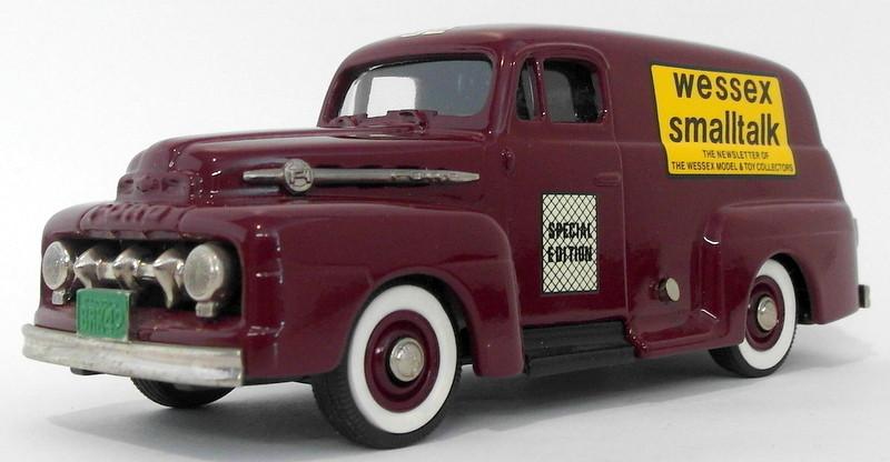 Brooklin 1/43 Scale BRK42 003  - 1952 Ford F1 Panel Delivery 1 Of 250 Maroon