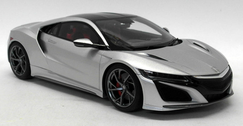 Kyosho 1/18 Scale Resin - KSR18023S Honda NSX Silver