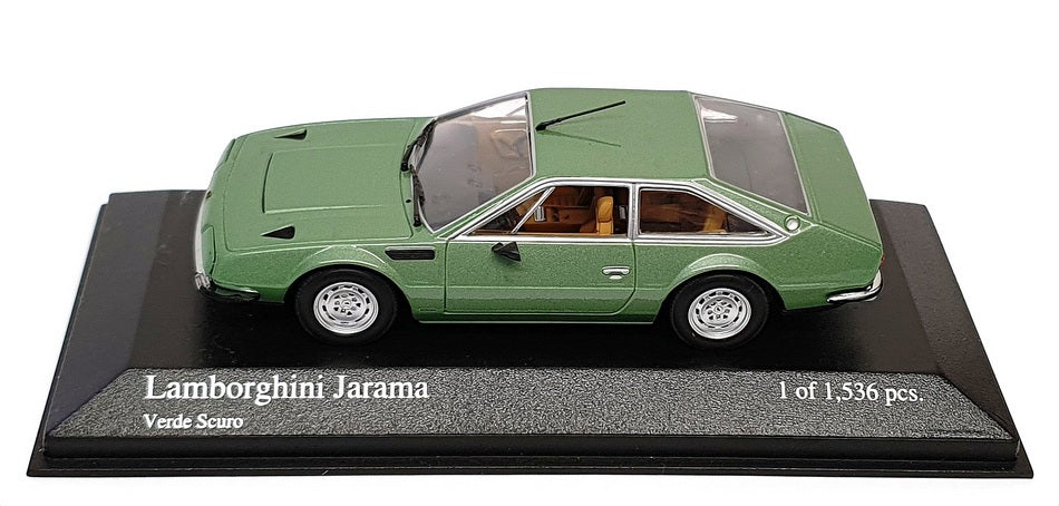 Minichamps 1/43 Scale 400 103402 - 1974 Lamborghini Jamara - Metallic Green