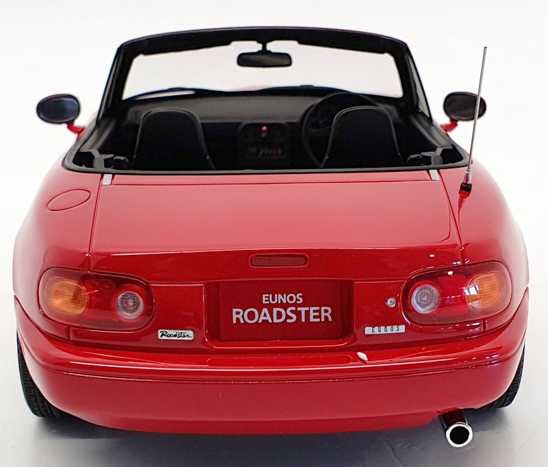 Kyosho 1/18 Scale KSR18031R - 1989 Mazda (MX5) Eunos Spider Roadster - Red
