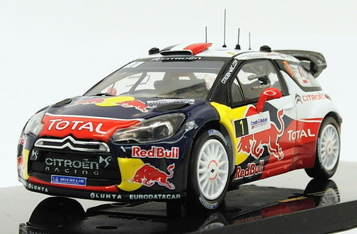 Ixo 1/43 Scale RAM517 - Citroen DS3 WRC - #1 France 2012 Winner C'Ship