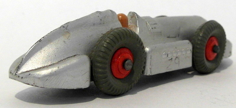 Vintage Dinky 23E - Speed Of The Wind Racing Car - Silver In Collecta Box