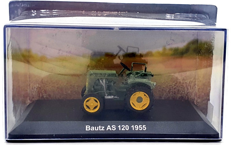 Hachette 1/43 Scale Model Tractor HL44 - 1955 Bautz AS120 Green