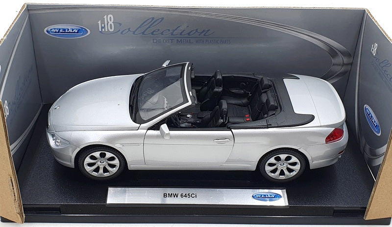 Welly 1/18 Scale Diecast TY3913 - BMW 645Ci - Silver