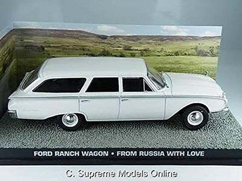 Fabbri 1/43 Scale 007 Bond Model - Ford Ranch Wagon - From Russia With Love