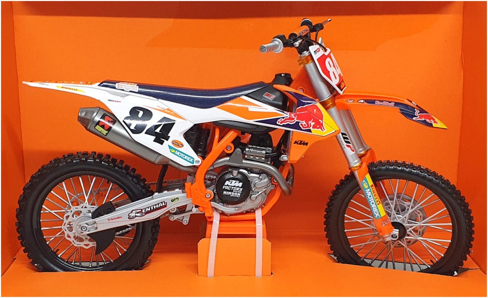 Maisto 1/6 Scale 32228 - KTM 450 SX-F Red Bull #84 Jeffrey Herlings
