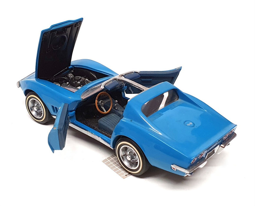 Franklin Mint 1/24 Scale 18123A - 1968 Chevrolet Corvette - Blue