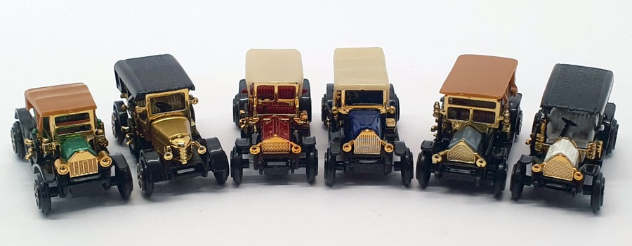 Unbranded 6cm Long Diecast 301-306 - Set Of 6 Classic Cars