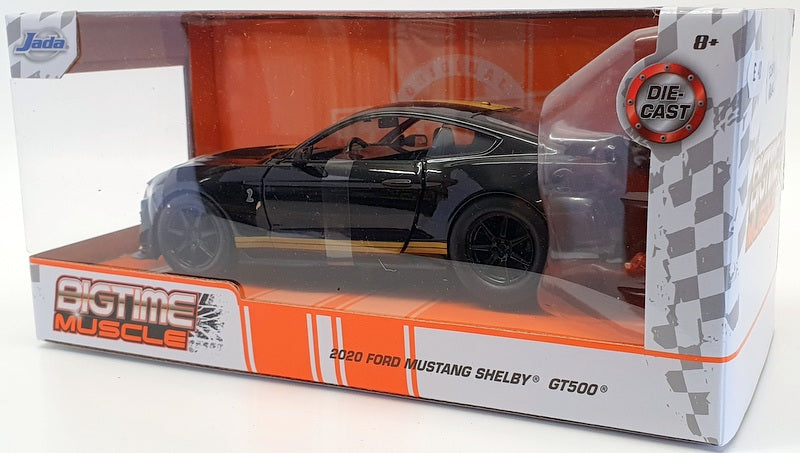 Jada 1/24 Scale Model Car 32661 - 2020 Ford Mustang Shelby GT500 - Black