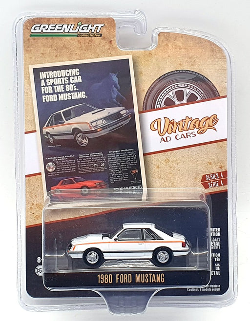 Greenlight 1/64 Scale Model Car 39060-D - 1980 Ford Mustang