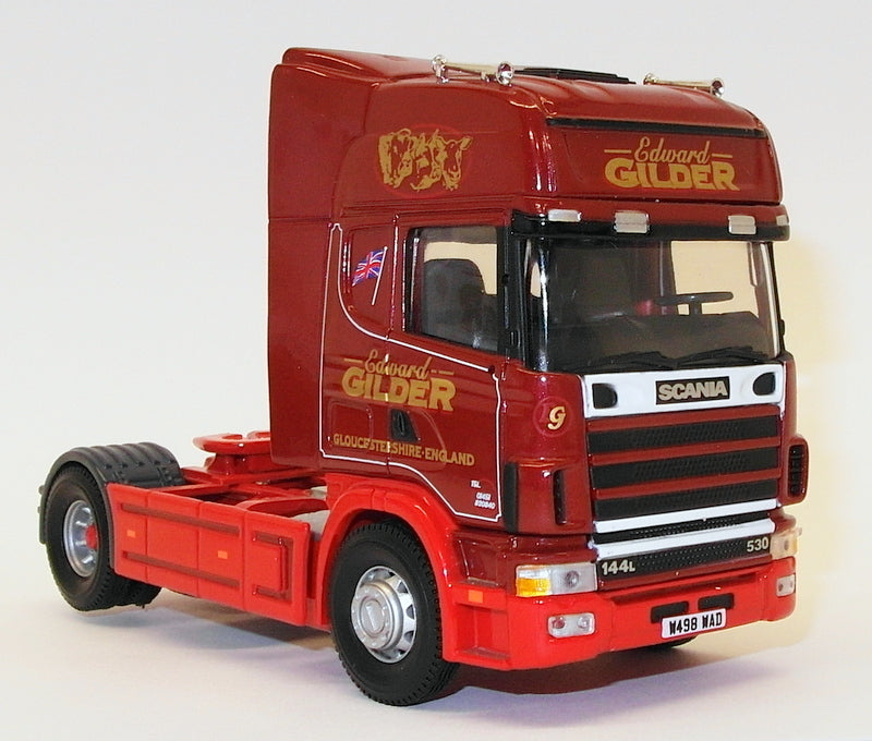 Corgi 1/50 Scale Model Truck CC12933 - Scania Topline Fridge Trailer - Gilder